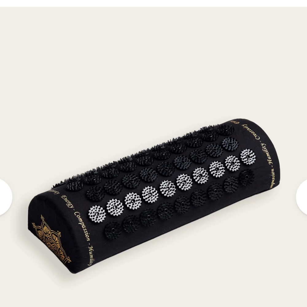 Shakti Black Acupressure Pillow